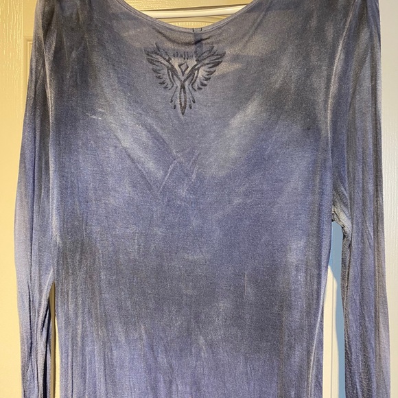 Buffalo - Tie-dye long sleeve top raised design - Picture 4 of 6